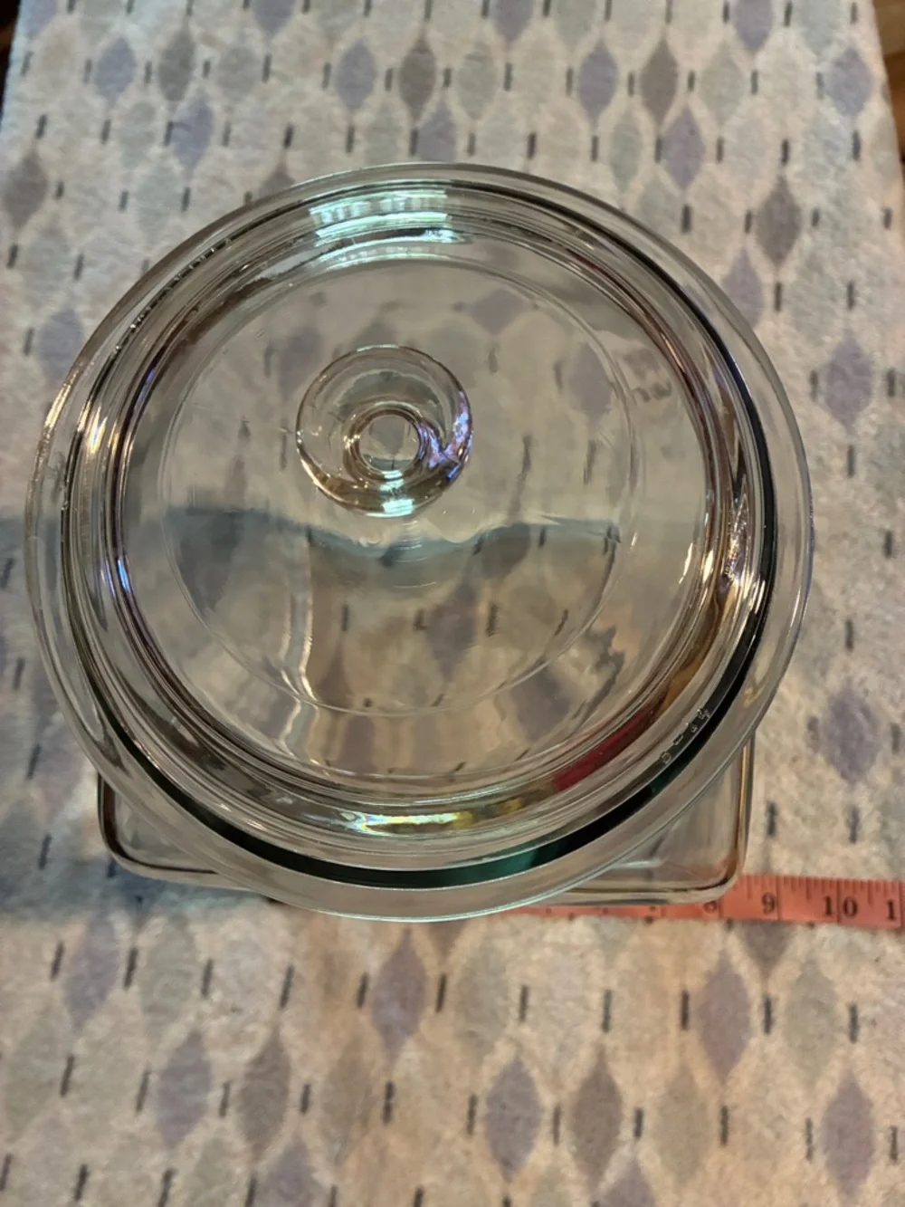 Large Clear Glass Storage Jar with Lid - Home Storage & Organization